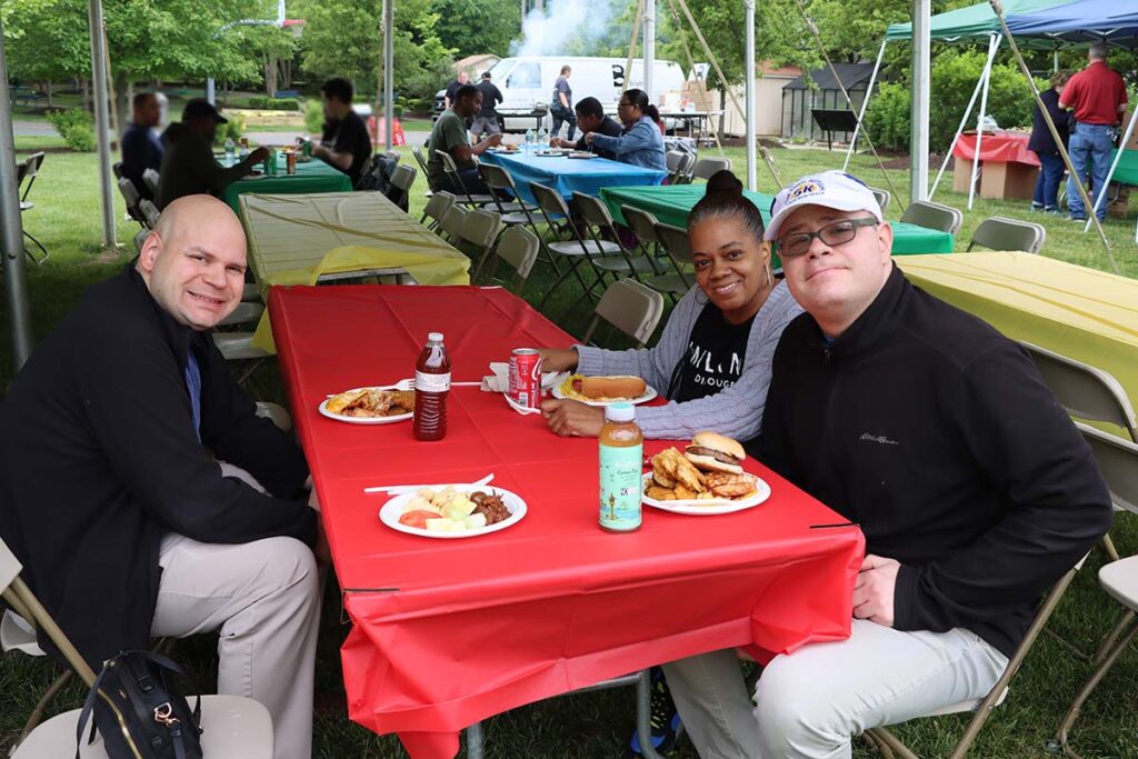 staff family picnic